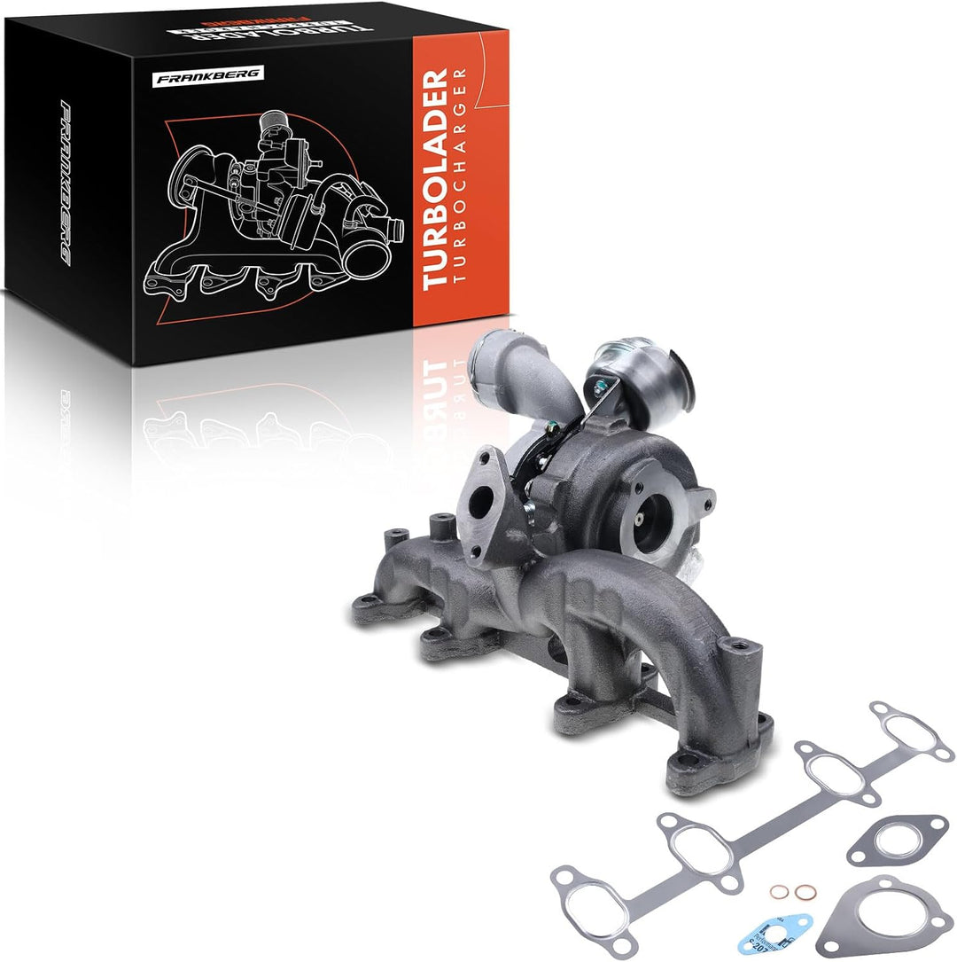 Frankberg Turbolader Kompatibel mit Golf IV 1J1 1.9 TDI 1.9 TDI 4.m.o.t.i.o.n 2000-2005 B.o.r.a 1J2