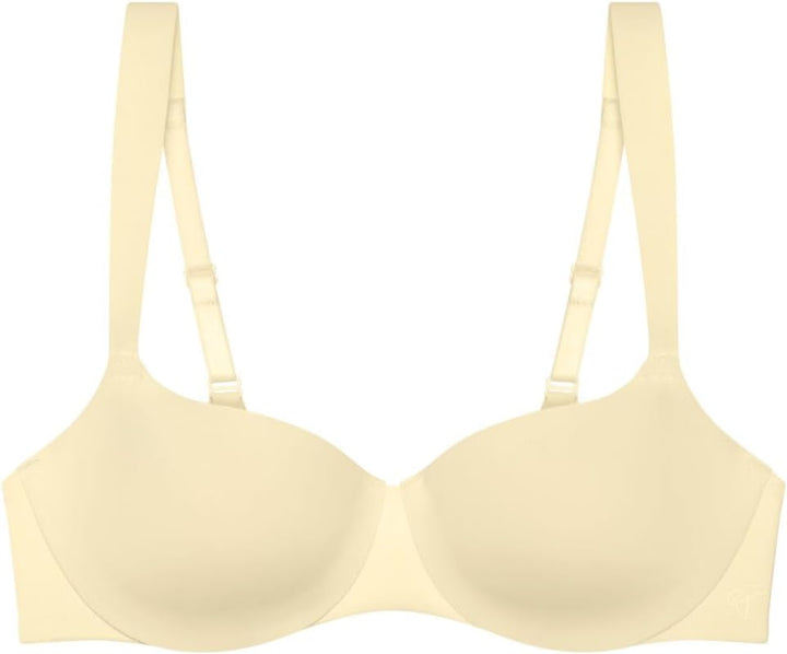 Triumph Damen Body Make-up Illusion Balconette Ex Bra 75E Honey Yellow, 75E Honey Yellow