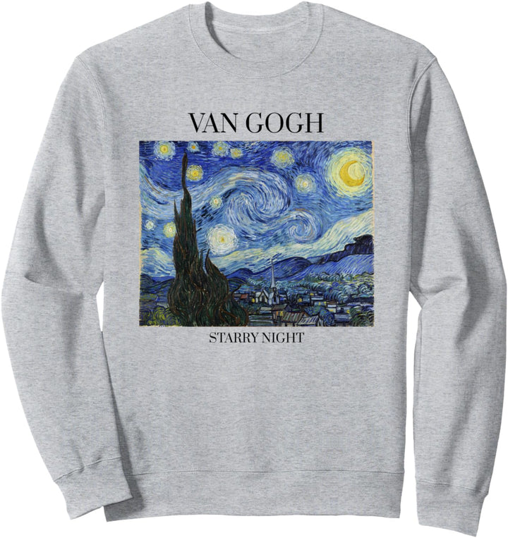 Van Gogh Sternennacht Impressionistische Kunst Vincent Van Gogh Sweatshirt