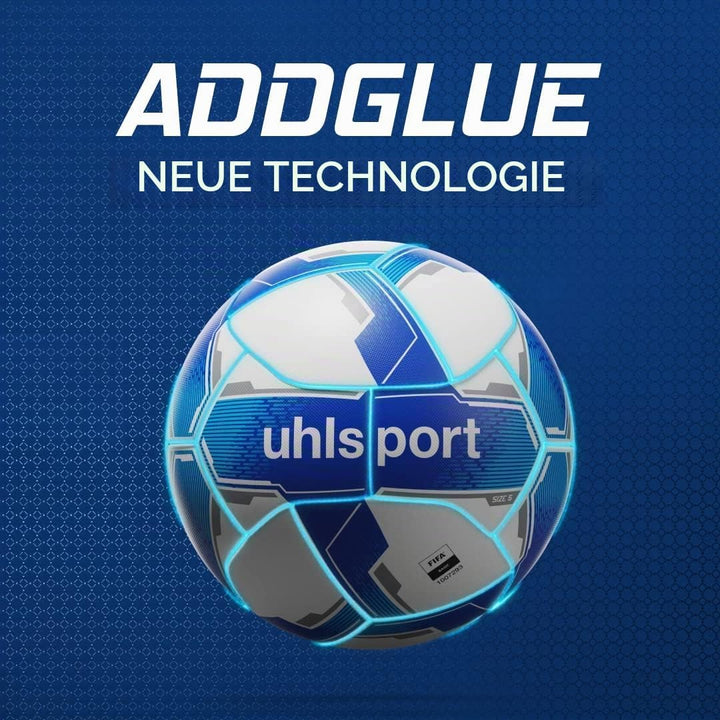uhlsport Fussball Attack ADDGLUE Fussball Soccer Spielball Trainingsball - mit Neuer ADDGLUE-Technol