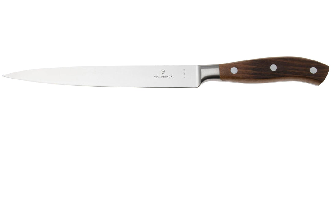 Victorinox, Grand Maître, Profi Filetiermesser, Extra Scharfe Klinge, gerader Schliff, 20 cm, Edler
