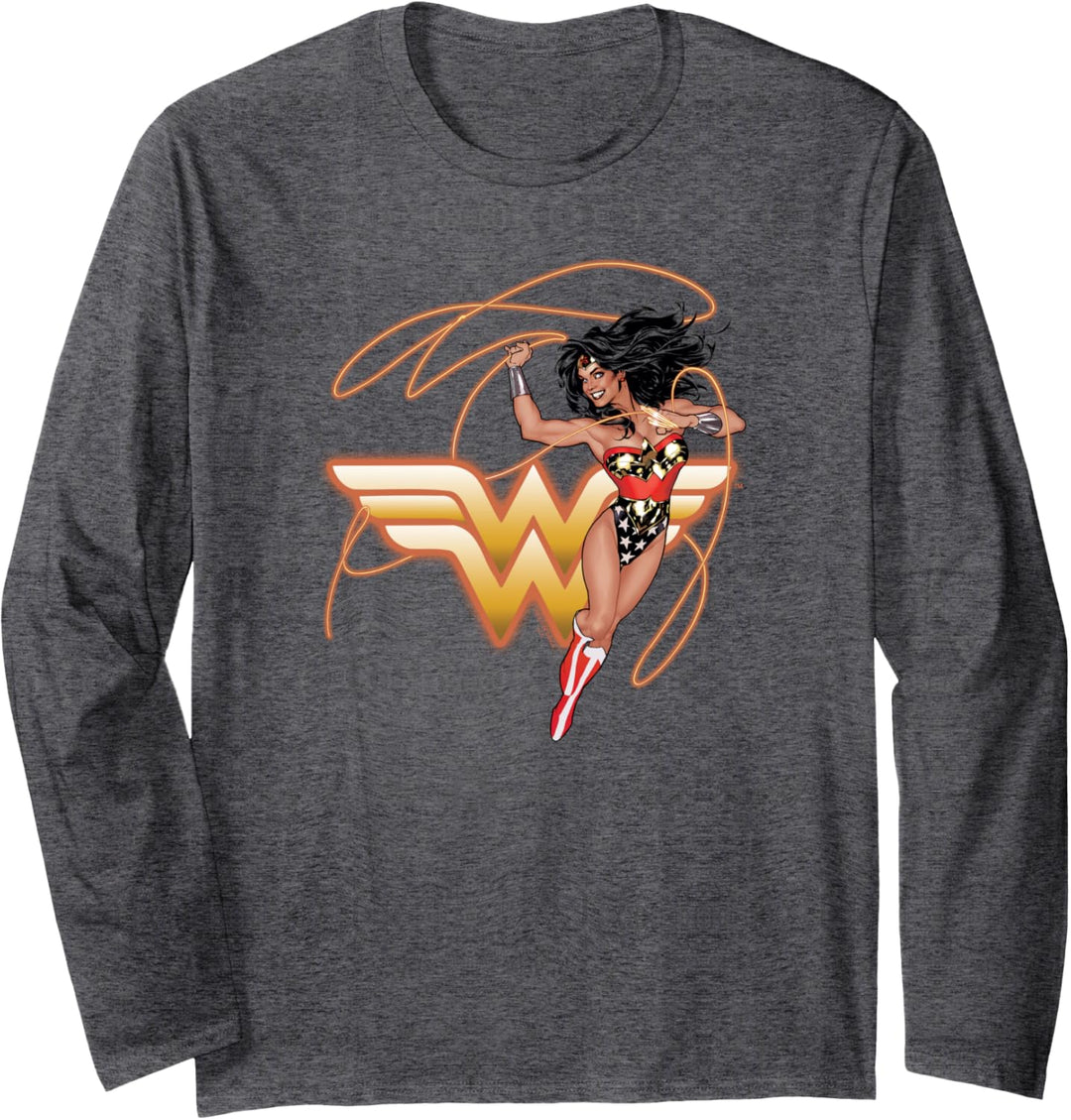 Wonder Woman Glowing Lasso Langarmshirt
