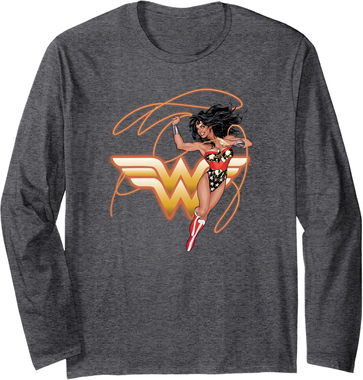 Wonder Woman Glowing Lasso Langarmshirt