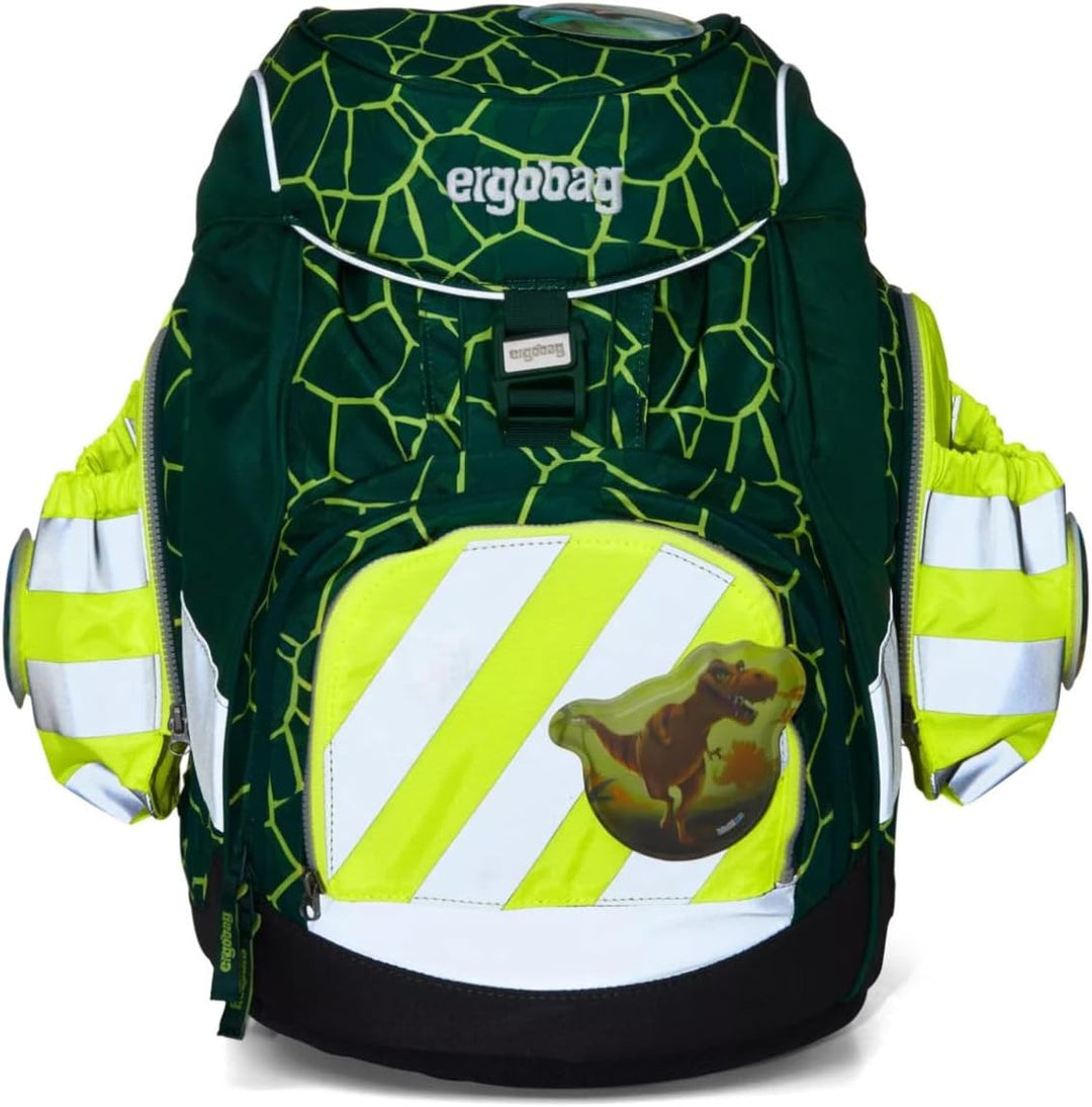 ergobag Seitentaschen Zip-Set mit Reflektorstreifen Sichtbarkeits-Set mit Seitentaschen pack cubo un