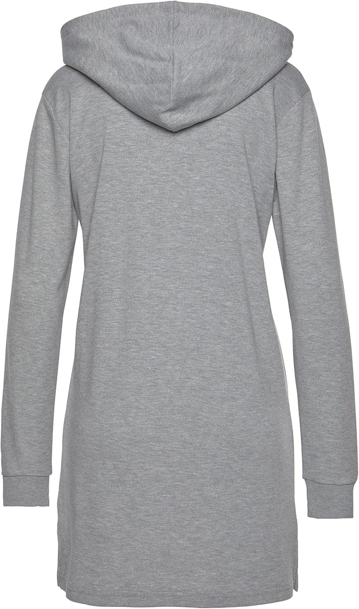 TrendiMax Damen Hoodie Kleid Herbst Langarm Sweatshirts Kapuzenpullover Streetwear Jumper Pullover M