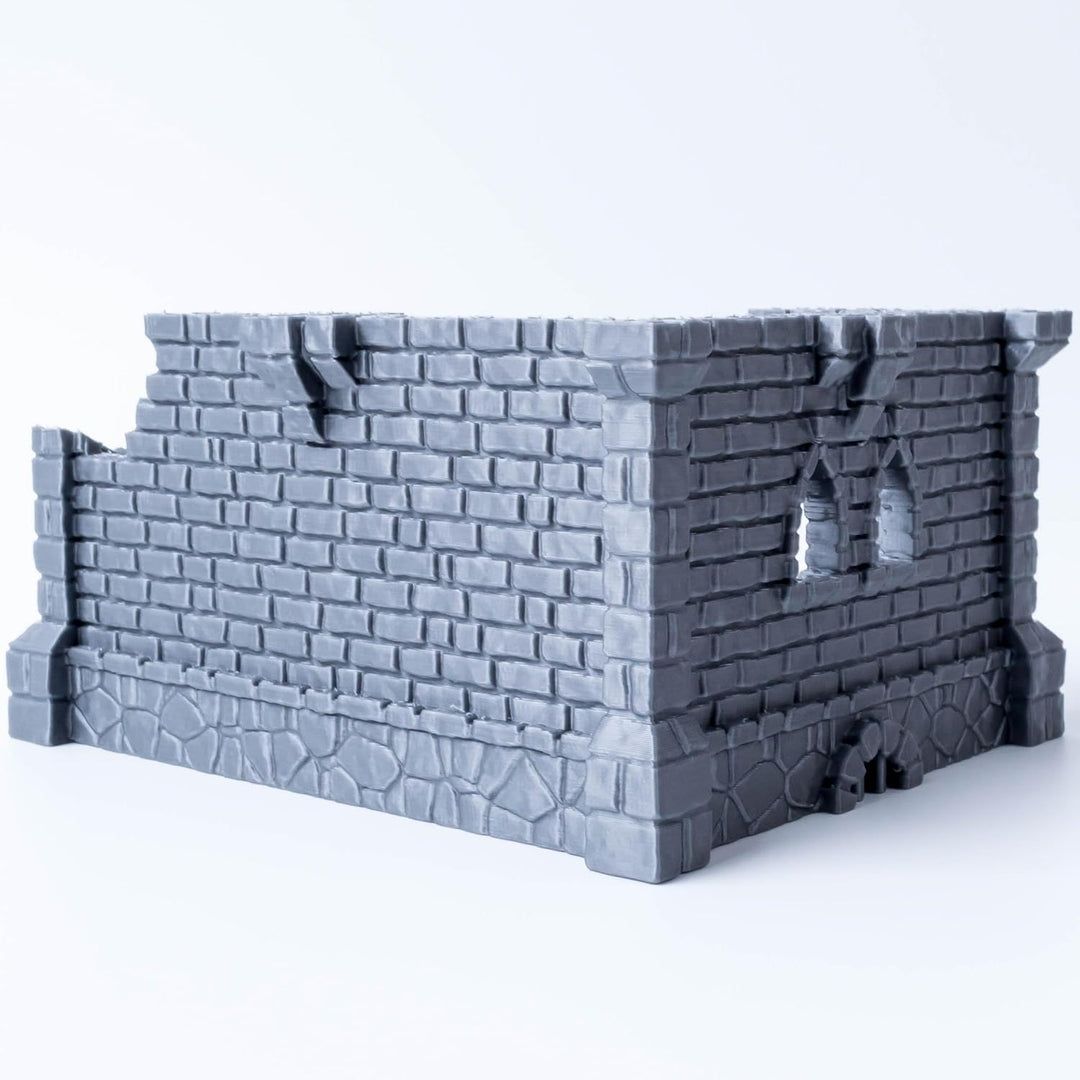 Ulvheim Ruins Series: Stone Ruined Outpost - Authentische Mittelalter- & Fantasielandschaft für 28/3