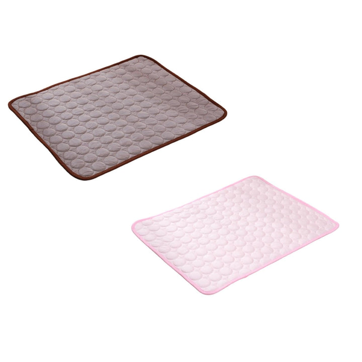 Generisch 2PC Kühlmatte für Hunde Hund Kühlung Matte Pads Kühl Hundedecke Hunde Kühlkissen selbstküh