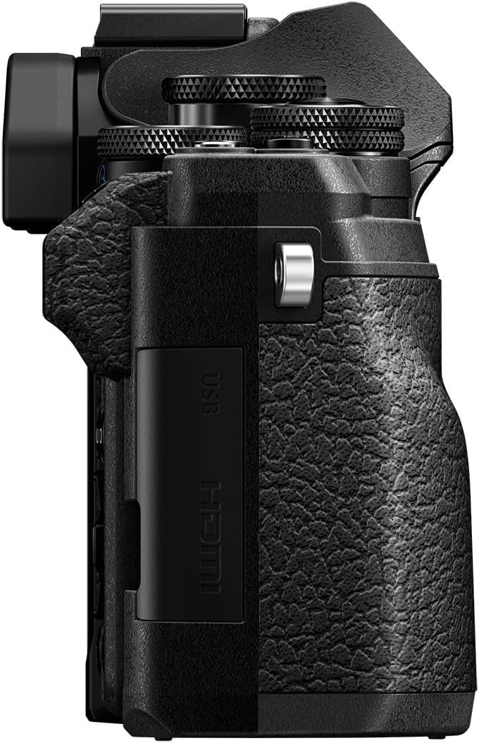 Olympus OM-D E-M10 Mark IV Micro-Four-Thirds-Systemkamera-Kit, 20 MP Sensor, 5-Achsen-Bildstabilisat