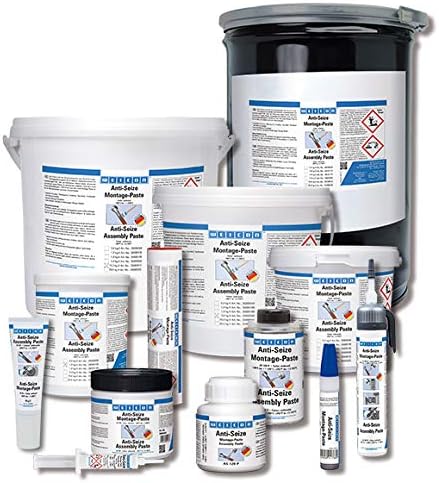 WEICON Anti-Seize Montagepaste 450 g hitzebeständiger Schutz gegen Korrosion, Festfressen und Versch