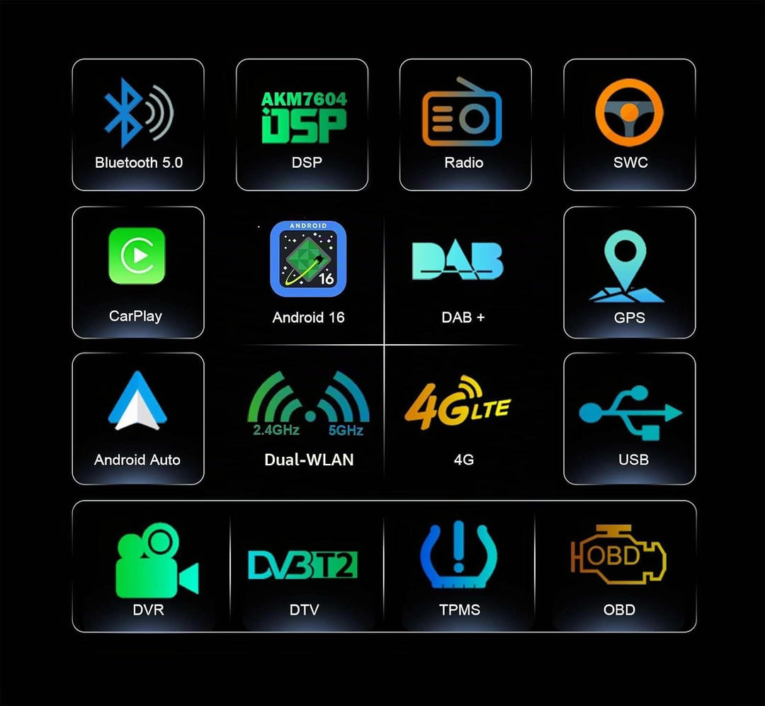 Erisin 8-Kern 4GB+64GB Android 12 Autoradio Bluetooth GPS Navi für Opel Antara Astra H Corsa C/D Mer