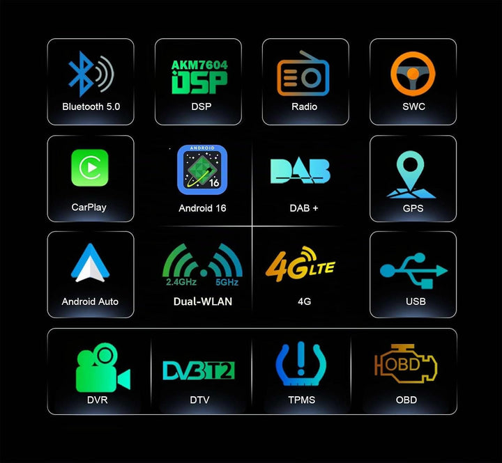 Erisin 8-Kern 4GB+64GB 8 Zoll Android 14 Autoradio Bluetooth GPS Navi für Opel Astra H Corsa D/C Vec