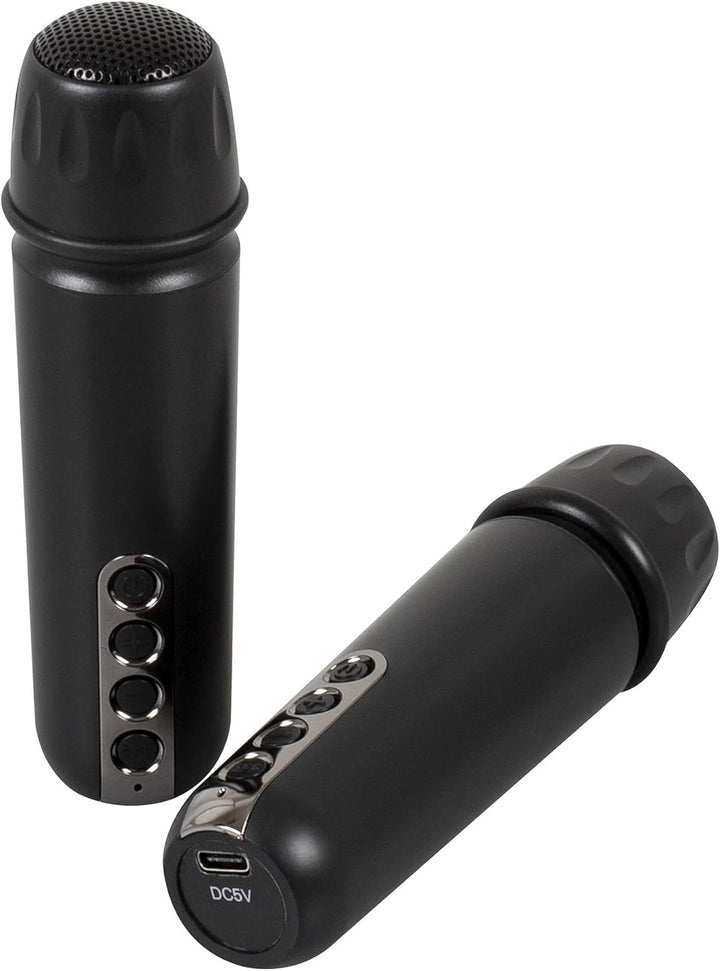 Maginon KKS-2M Karaoke Maschine mit 2 Mikrofonen Kinder Bluetooth Karaoke-Anlage Wireless Lautsprech