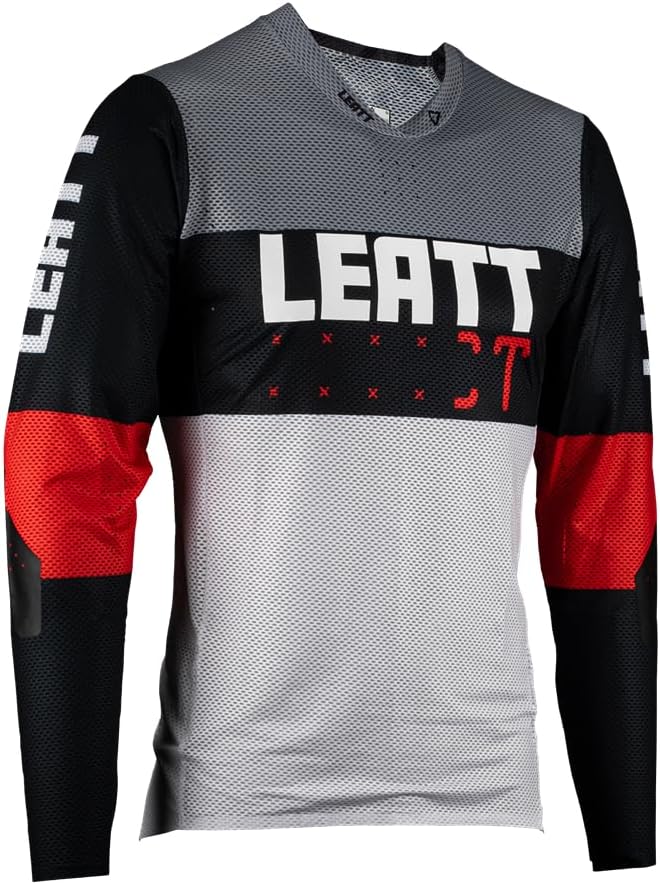 Leatt Herren Mtb Gravity 4.0 Jersey Technical Sport Jersey M Titanium, M Titanium