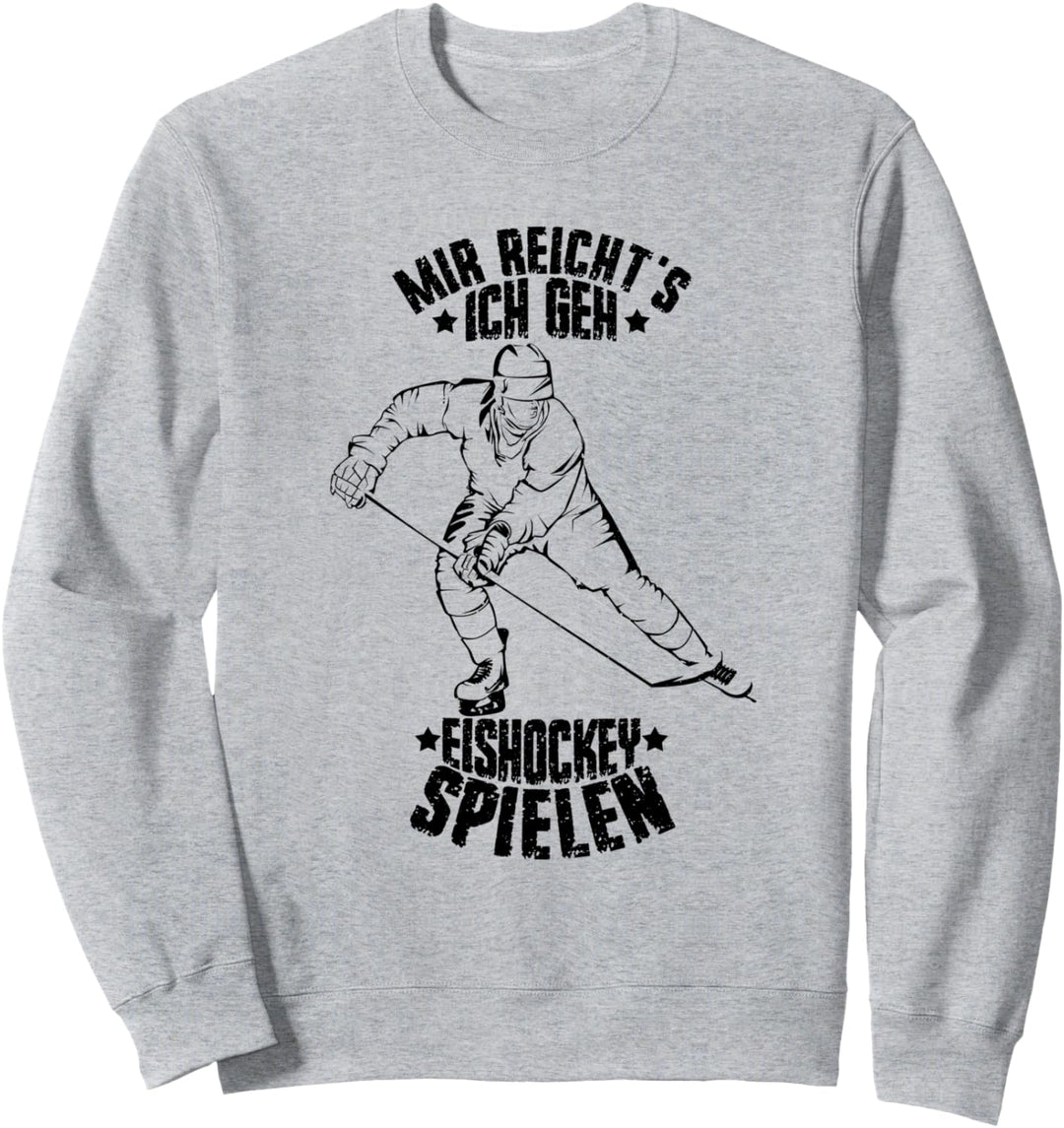Mir reichts ich geh Eishockey spielen Jungen Kinder Geschenk Sweatshirt