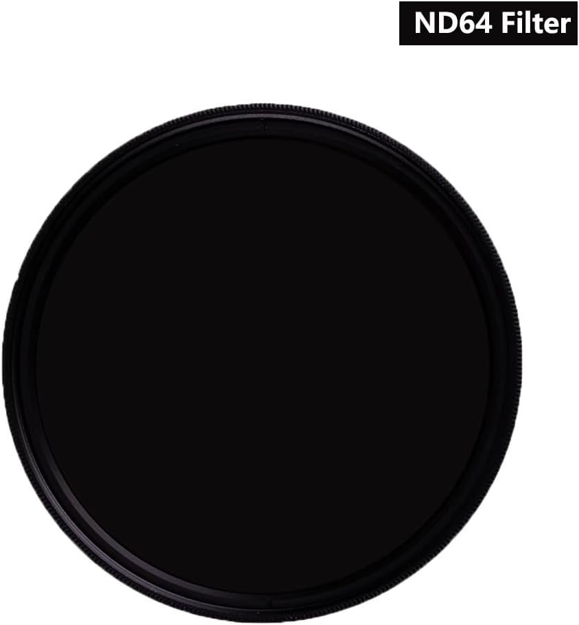 Graufilter ND64-Filter, 62 mm Durchmesser, optisches Glas, für Nikon Nikkor Z DX 18–140 mm f/3.5–6.3