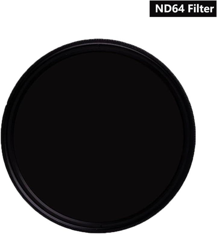 Graufilter ND64-Filter, 62 mm Durchmesser, optisches Glas, für Nikon Nikkor Z DX 18–140 mm f/3.5–6.3