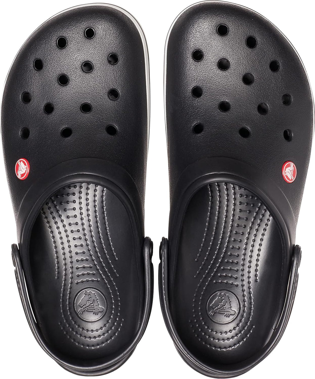 Crocs Unisex Crocband Slides 37/38 EU Schwarz, 37/38 EU Schwarz