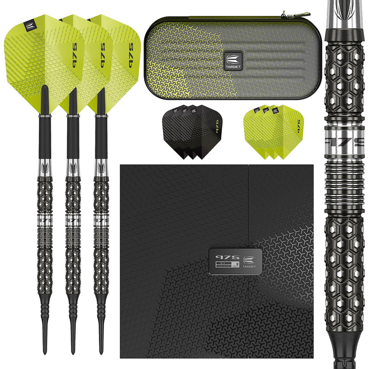 Target Darts 975 11 97,5% Wolfram-Dartpfeile mit weicher Spitze 20gr, 20gr
