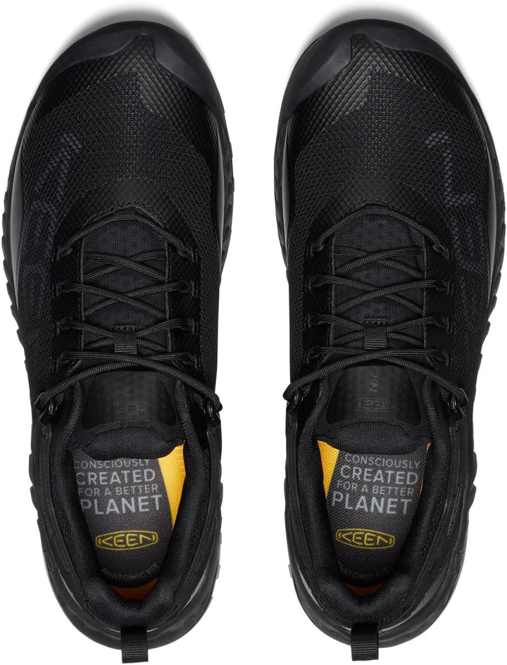 KEEN Herren Nxis Evo Waterproof Wanderschuhe 43 EU 3 X Schwarz, 43 EU 3 X Schwarz
