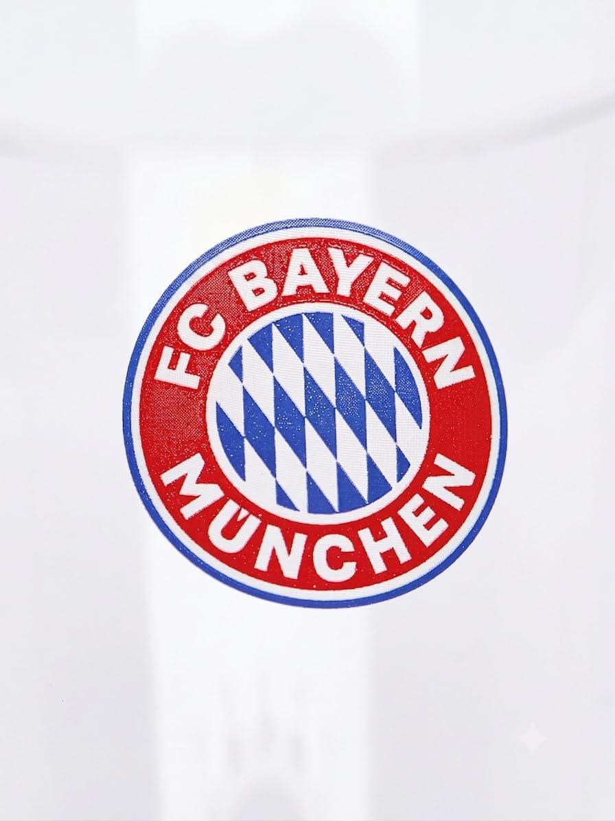 FC Bayern München - Fanglas - 2er-Set Glas Trinkglas FCB