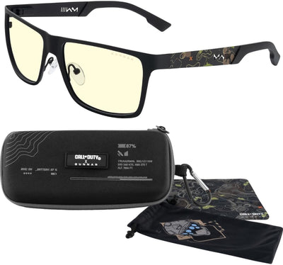 Gunnar Brille gegen blaues Licht – UAV Edition Call Of Duty | Farbe: Onyx Topo | Farbtöne: Amber (65