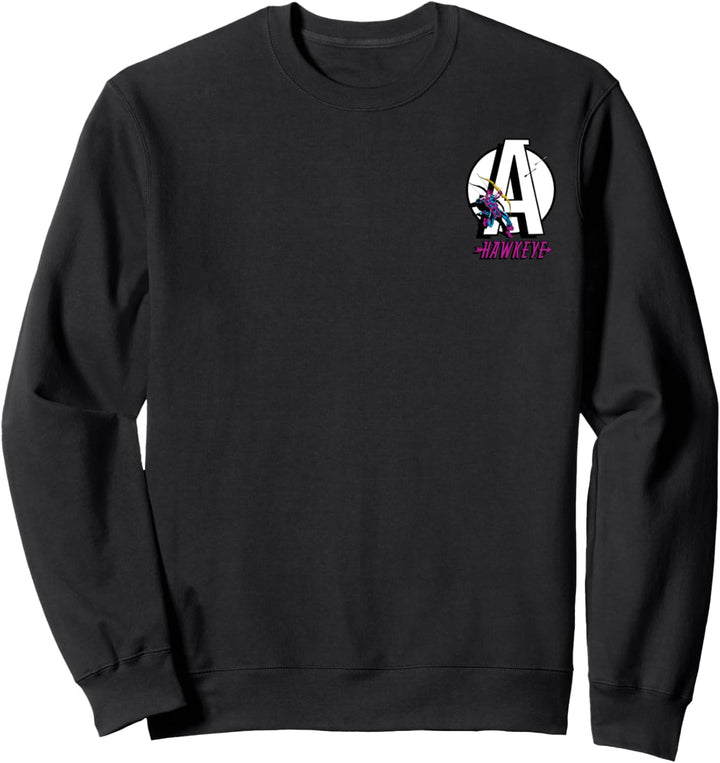 Marvel Avengers Hawkeye Pocket Logo Sweatshirt