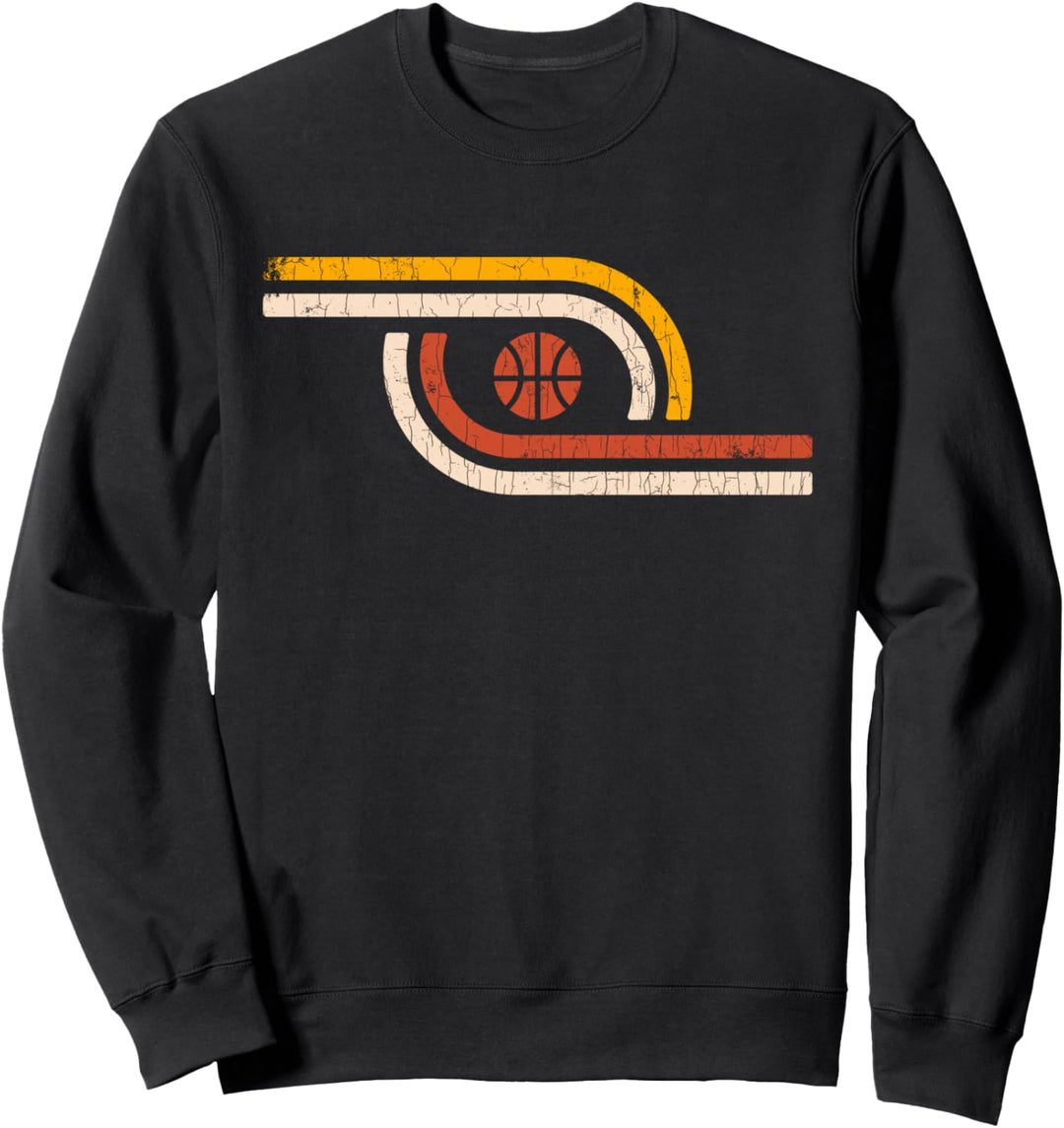 Vintage Retro Basketball-Spieler Geschenk Basketball Sweatshirt