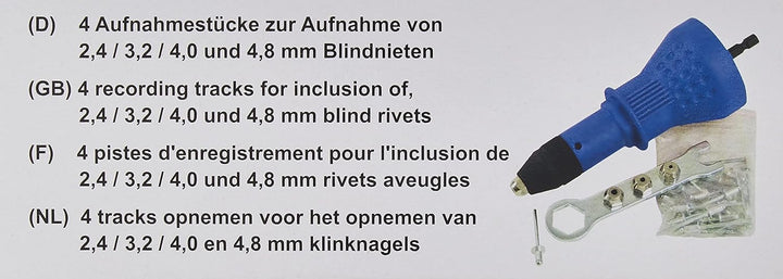 Berger & Schroeter 826655 Blindnietvorsatz
