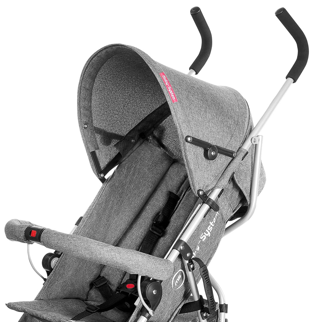 Moby-System Barton Buggy Kinderwagen im Regenschirmstil aus Polyester für Unisex-Kinder ab 6 Monaten