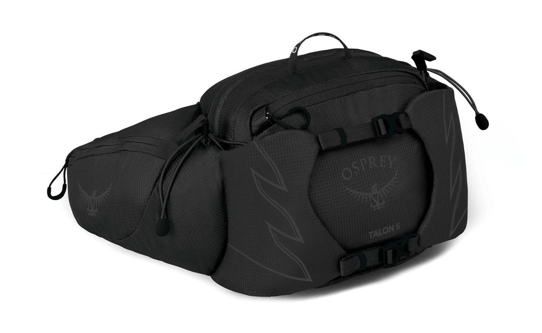 Osprey Talon 6 Wanderrucksack für Männer Stealth Black Einheitsgrösse, Stealth Black Einheitsgrösse