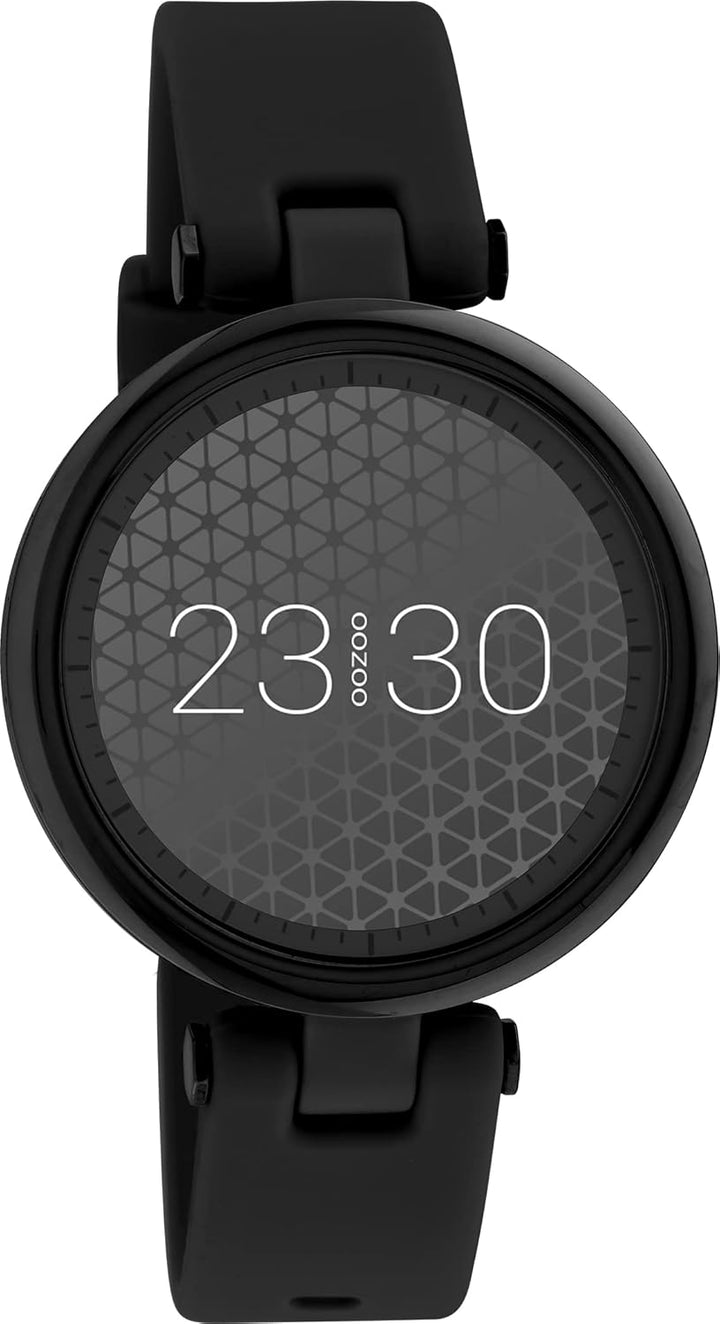 Oozoo Q4 Smartwatch Unisex Fitnessuhr 39mm mit 16mm Silikonarmband für Damen und Herren | Fitness Ar