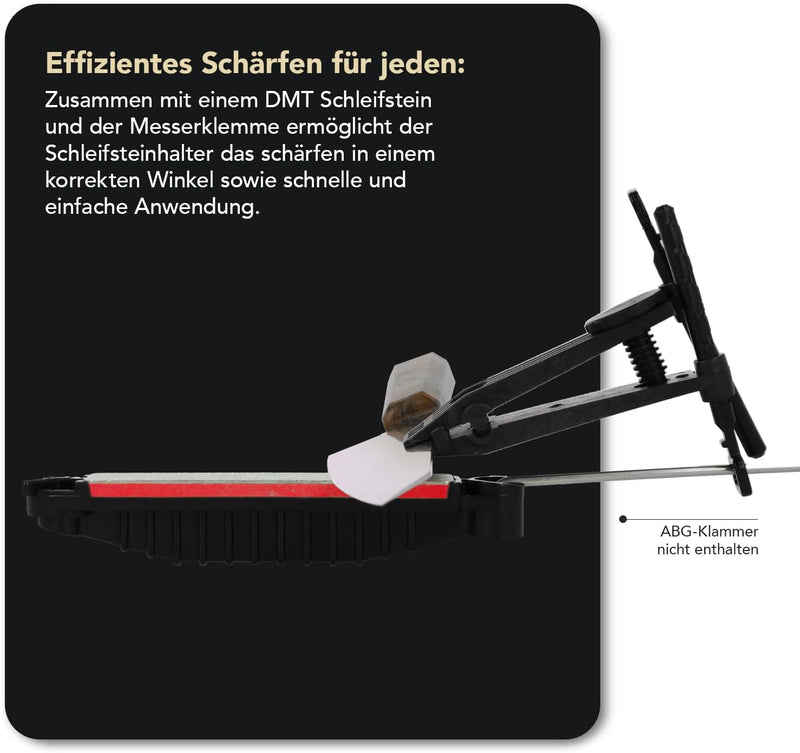 DMT Aligner Schleifsteinfassung inkl. Schleifstein 4" Fein | Ersatzteile für Aligner Schleifsystem |