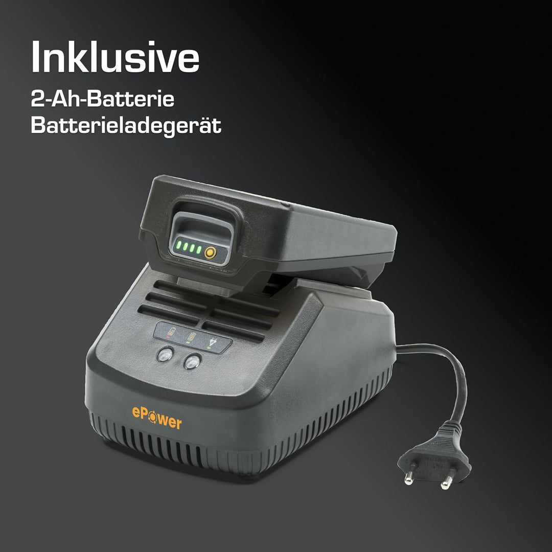 Alpina ATR 20 Li Kit Akku-Rasentrimmer, Schnittbreite 25cm, mit 20V (2Ah) Akku & Ladegerät