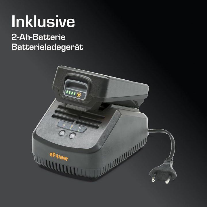 Alpina ATR 20 Li Kit Akku-Rasentrimmer, Schnittbreite 25cm, mit 20V (2Ah) Akku & Ladegerät