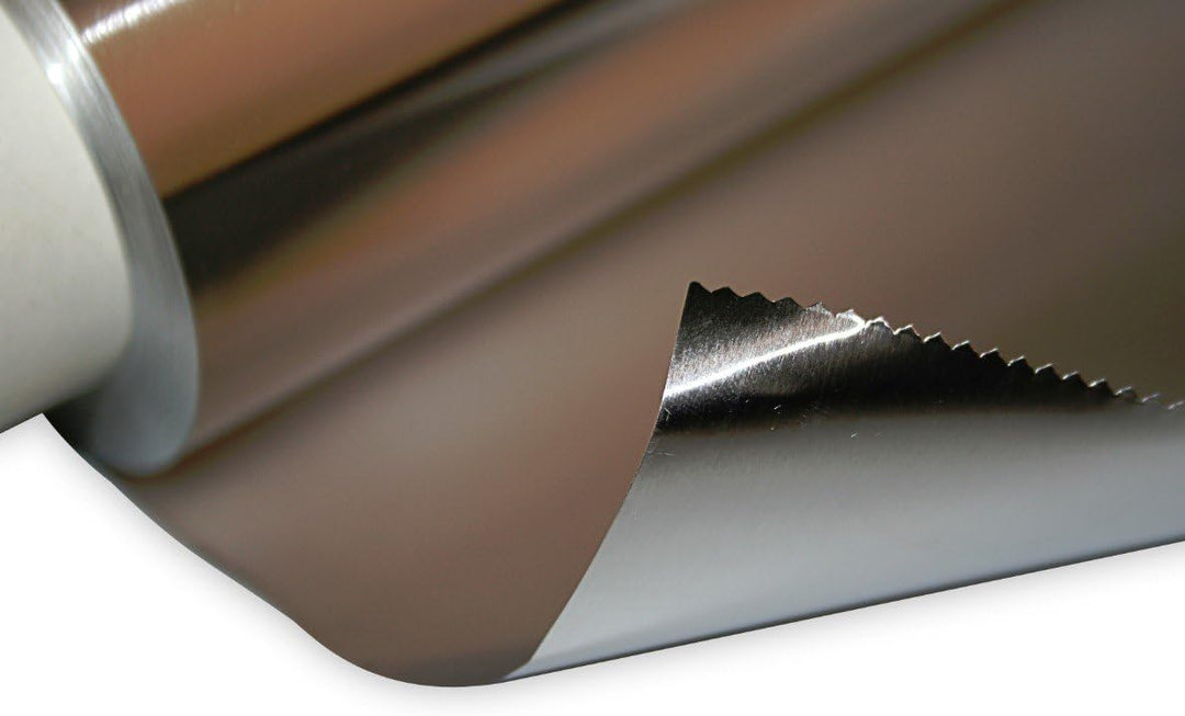 Industriefolie aus Aluminium 29,5cm x 50m Alufolie, Dicke 35my, 2er Set