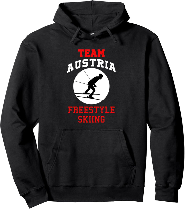 Freestyle-Skiing Skisport Ski Skifahren Österreich Geschenk Pullover Hoodie