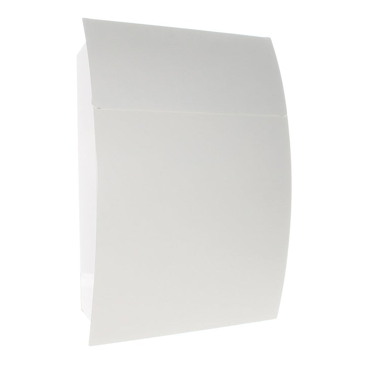 Rottner Briefkasten Harrow, Zylinderschloss mit 2 Schlüssel, Stahl, BxHxT 320x445x105 mm, Montagemat