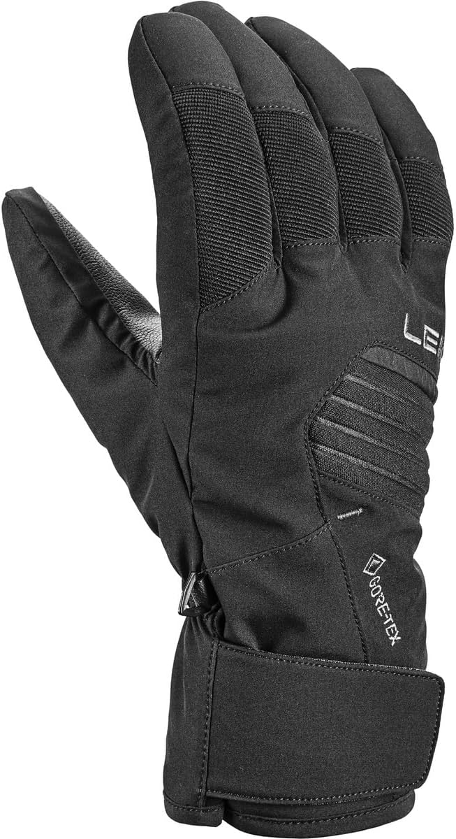 LEKI Vision GTX Handschuhe Skihandschuhe Fingerhandschuhe EU 9 Schwarz, EU 9 Schwarz