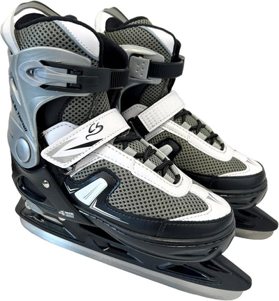 Cox Swain verstellbare Schlittschuhe Push, Eislaufschuhe für Kinder, Jugendliche und Erwachsene bis