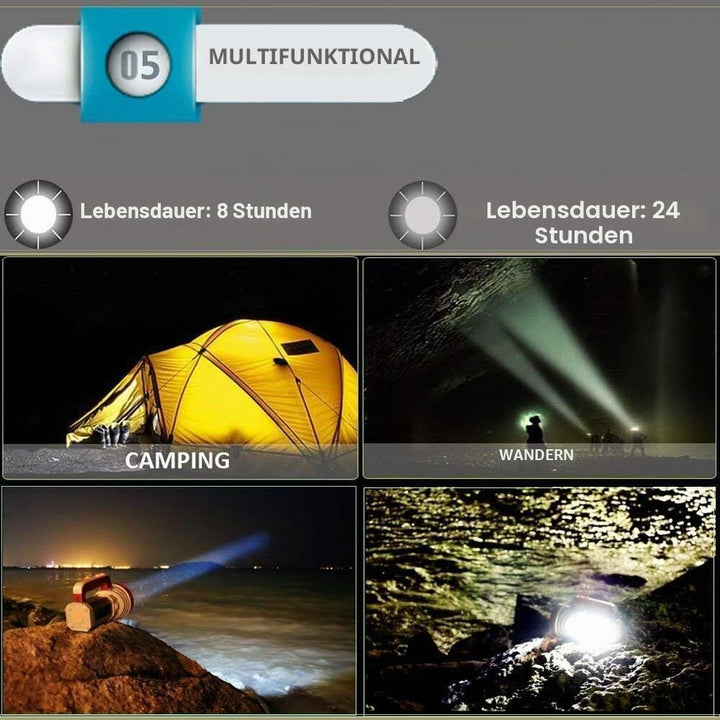 AF-WAN LED LED Suchscheinwerfer Wiederaufladbare Handheld Scheinwerfer Hochleistungs Super Bright 90