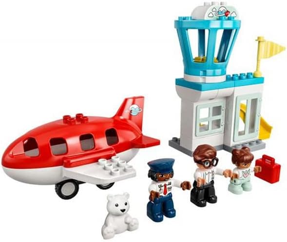 LEGO 10961 DUPLO Town Flugzeug und Flughafen Single, Single