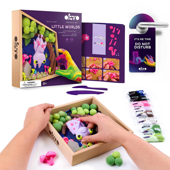 OKTO Bat/Air Clay Kunst im Holzdekor