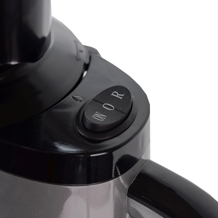 Syntrox Germany SJ-150W-AC Langsam Entsafter mit 2 Einschüben, Frucht Eismaschine und Salatfunktion