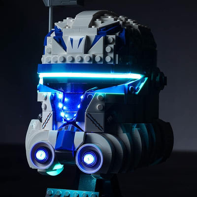 Led Licht Set für Lego Captain Rex Helm 75349, Led Beleuchtungs Set für Lego Star Wars Captain Rex H