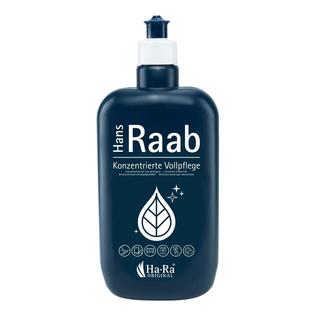 Hans Raab Konzentrierte Vollpflege 500 ml I Universalreiniger für Haushalt, Garten und Auto I Sparsa