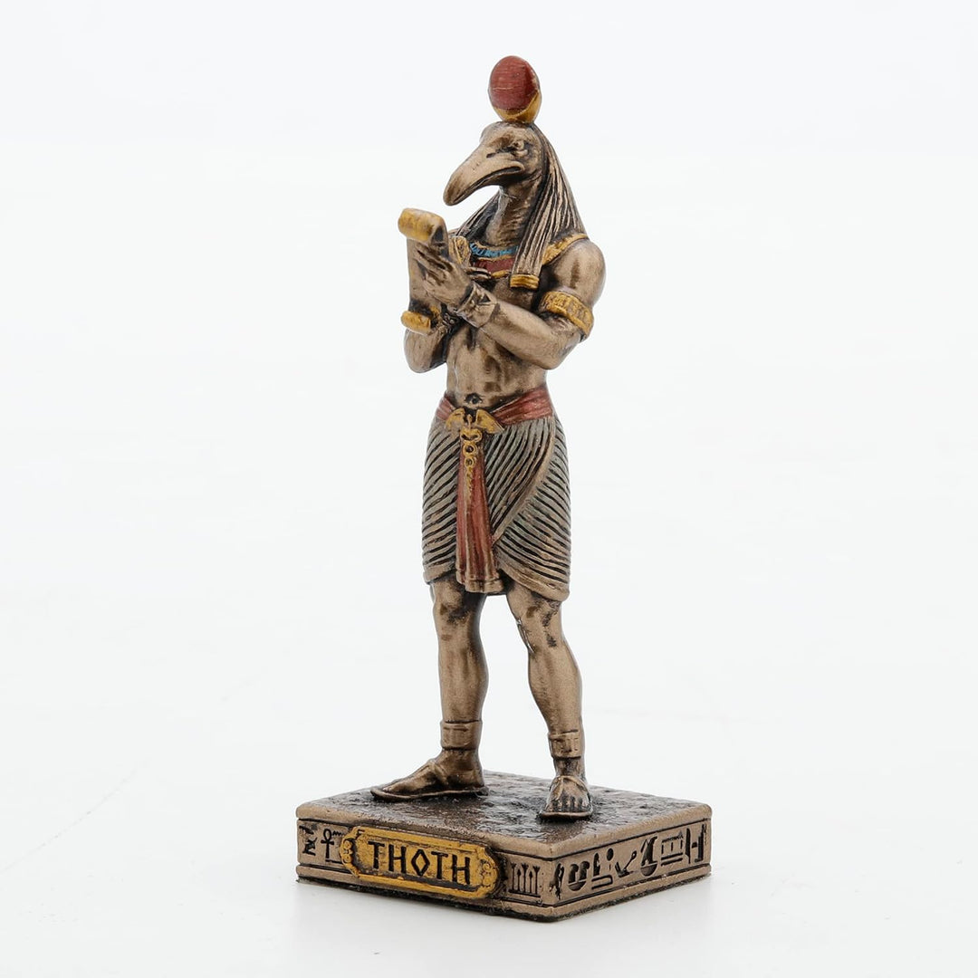 Veronese Design Thoth Gott der Weisheit Thoth Bronze, Thoth Bronze