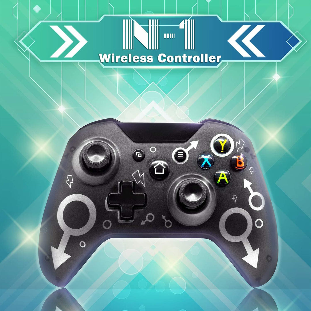 Wireless Controller für Xbox One,2,4 GHz Gaming Joystick Controller,Bluetooth Remote Gamepad für Xbo