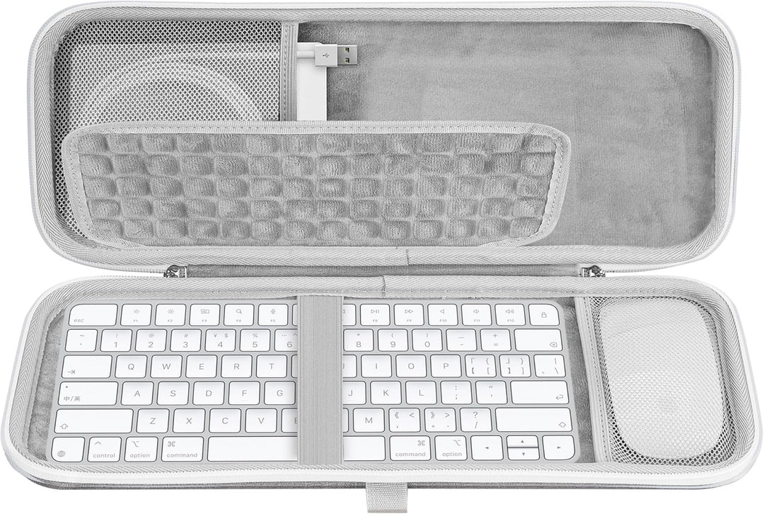 Geekria Hard Case Kompatibel mit Appl Magic Keyboard + Magic Mouse Wireless Tastatur und Maus Combo