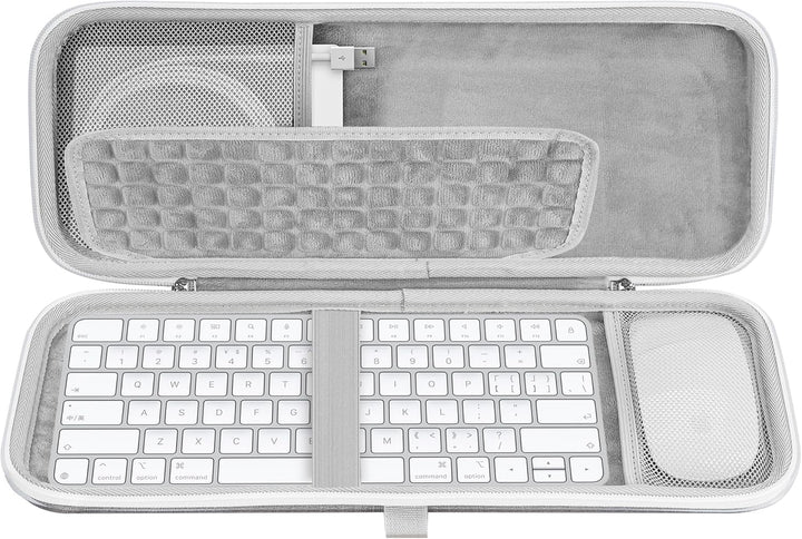 Geekria Hard Case Kompatibel mit Appl Magic Keyboard + Magic Mouse Wireless Tastatur und Maus Combo