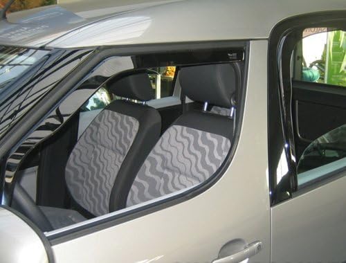 Heko Towequipe HEKO-15225, Windabweiser für Ford Focus, fünftürig, ab Liftback 2004, 2 Stück